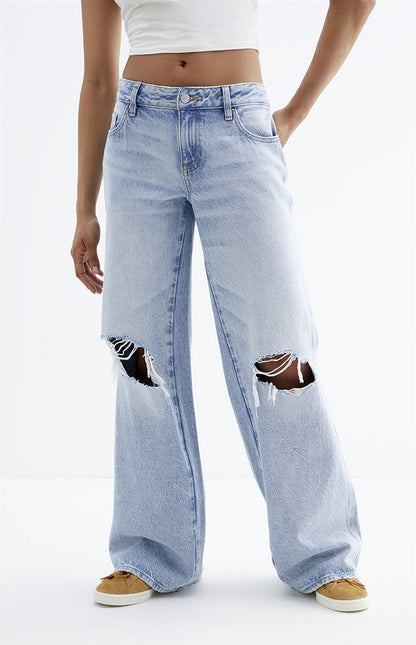 "Casey" Low Rise Baggy Jeans